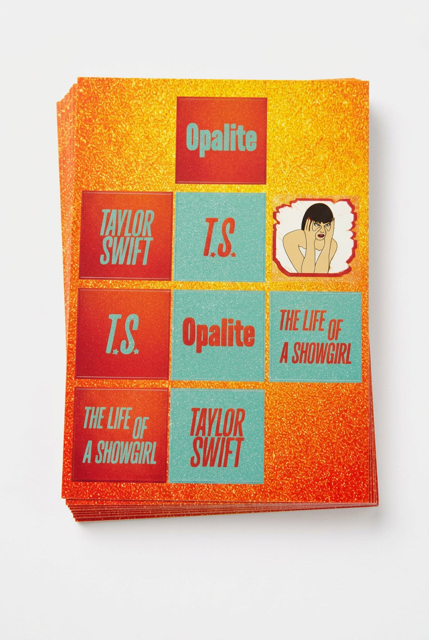 The Life of a Showgirl Waterproof Stickers
