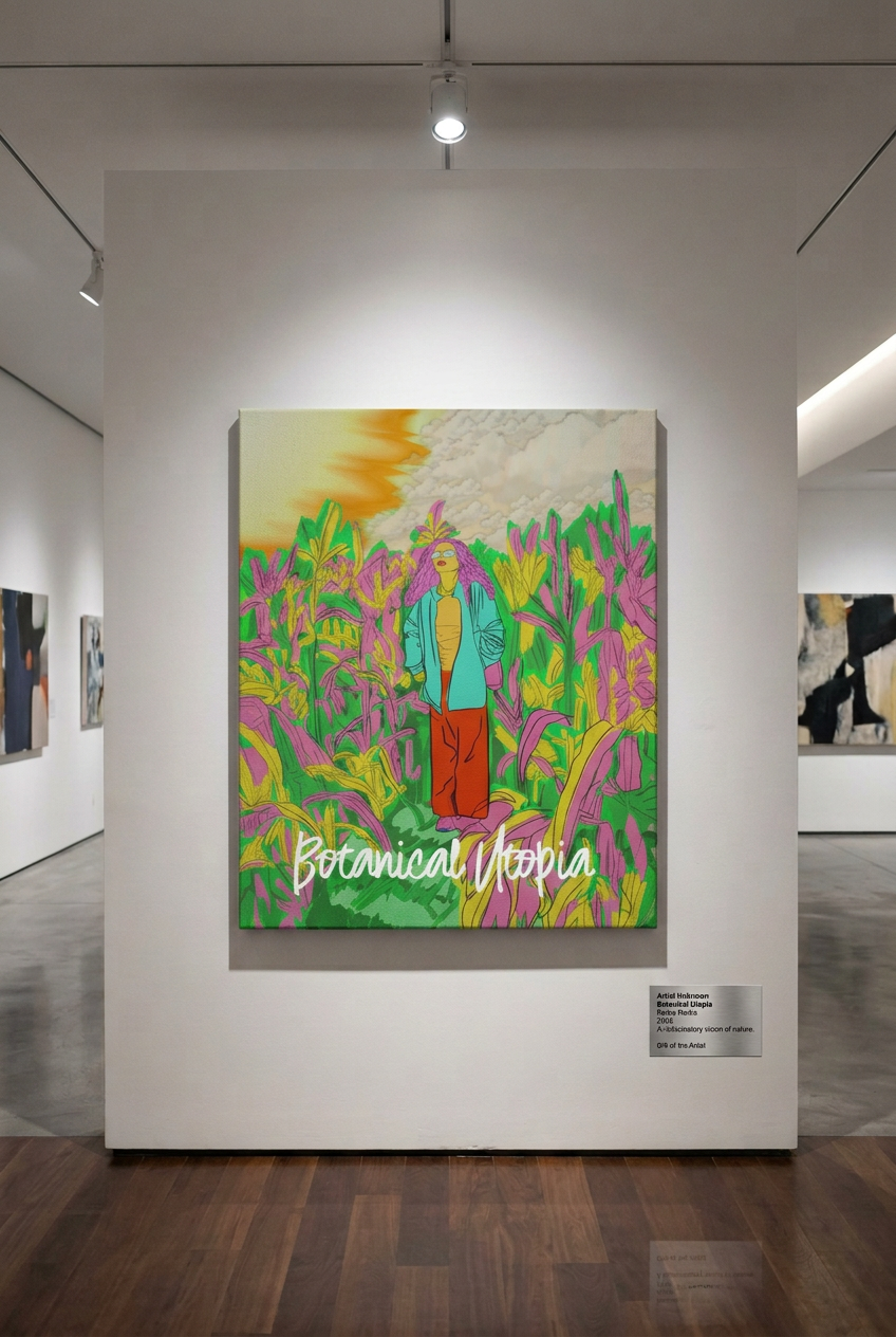 Botanical Utopia Canvas